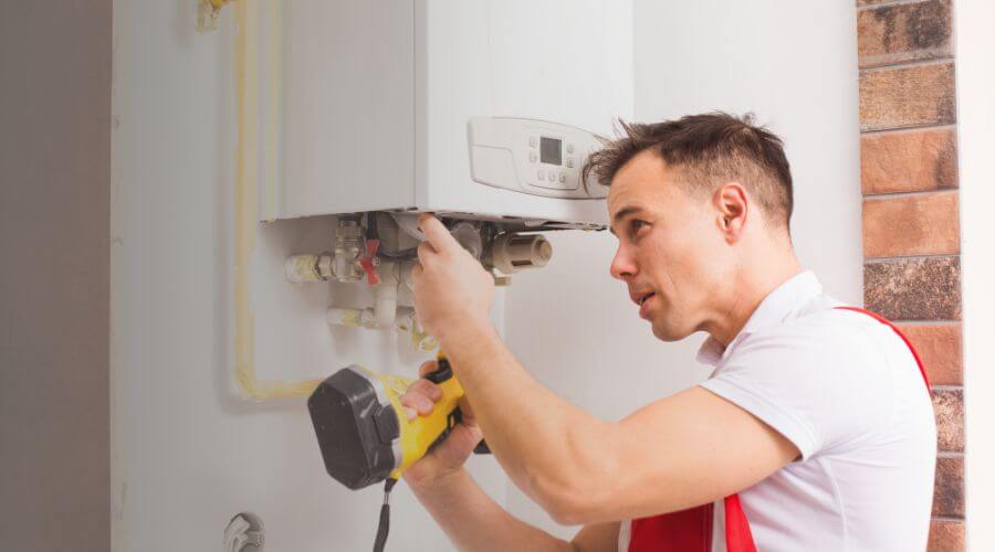 Local tankless water heater installation in Hainesport, NJ